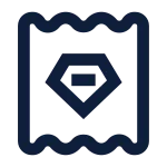 Invoice Special Line SVG Icon